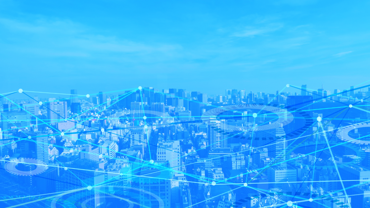 ビルが立ち並ぶ