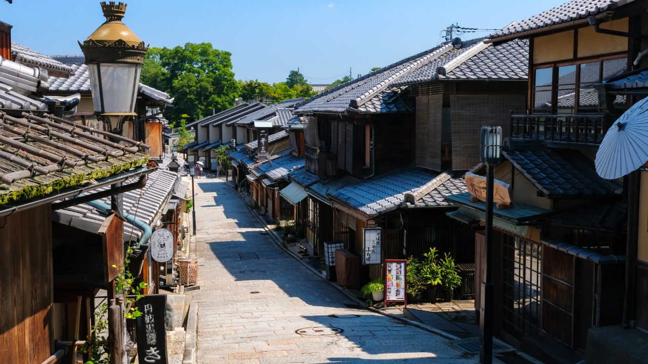 京都の町並み