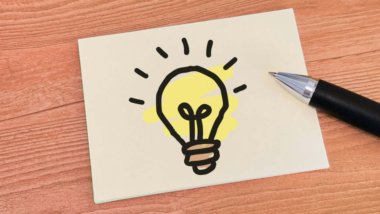 アイディアが思いつくマーク