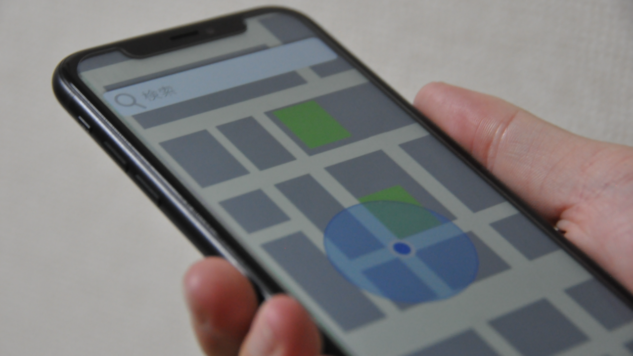 Googleマップとスマホ